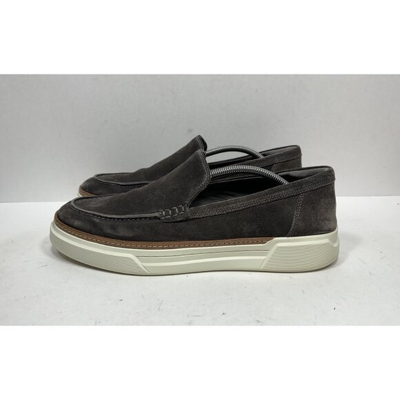 Allen Edmonds Burke Grey Suede Slip On Casual Loafer Mens Size 12 D 3938 - Picture 3 of 8